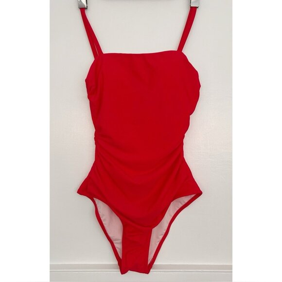 BNWT CUPSHE Red One Piece Bathing Suit Size XS - Picture 1 of 10